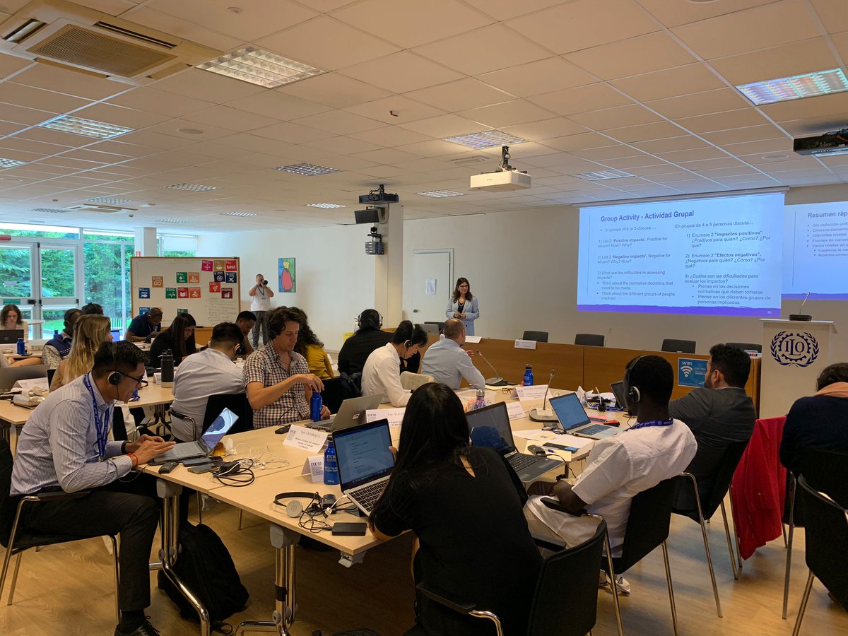 Ready for Day 4 at the #LMA24! Can't wait to build on what we learned yesterday and #brainstorm solutions for the issues we're facing. Hanging out at <a href="/ITCILO/">ITCILO</a> Campus with <a href="/fabimigration/">Dr. Fabiola Mieres</a> digging into temporary #labour migration. Let's keep the conversation going! #migration 🌍🤝