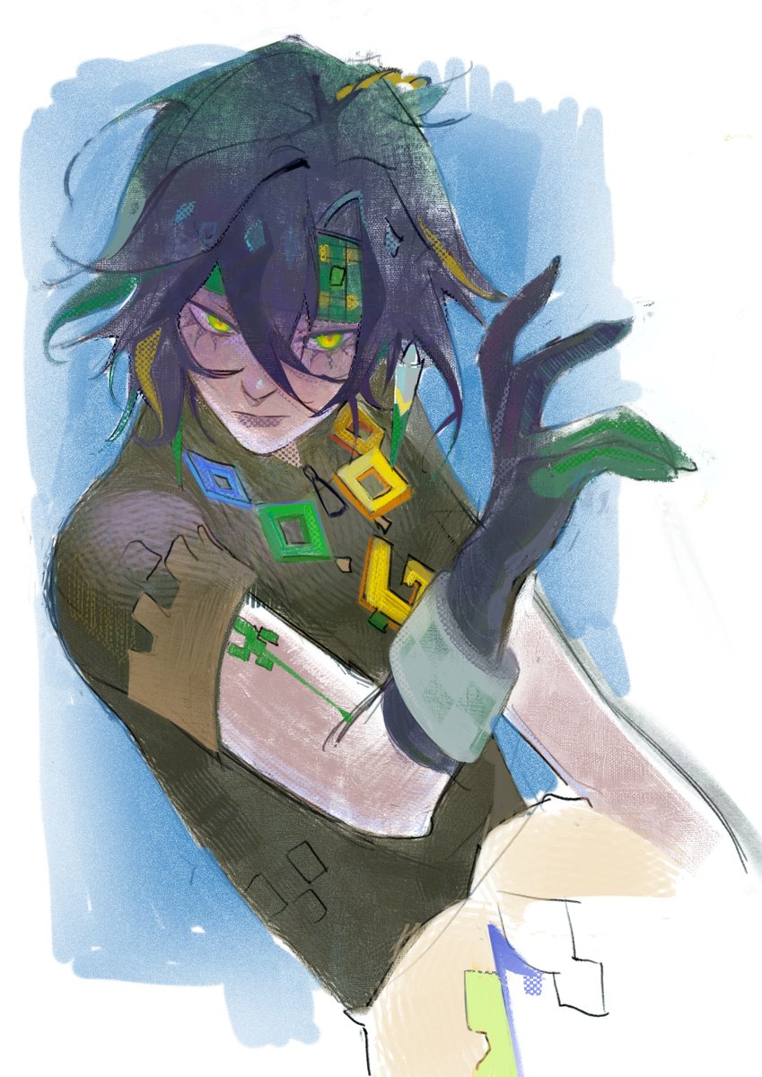 lovely dendro boy 🍀

#Genshinlmpact #Kinich #Natlan #原神