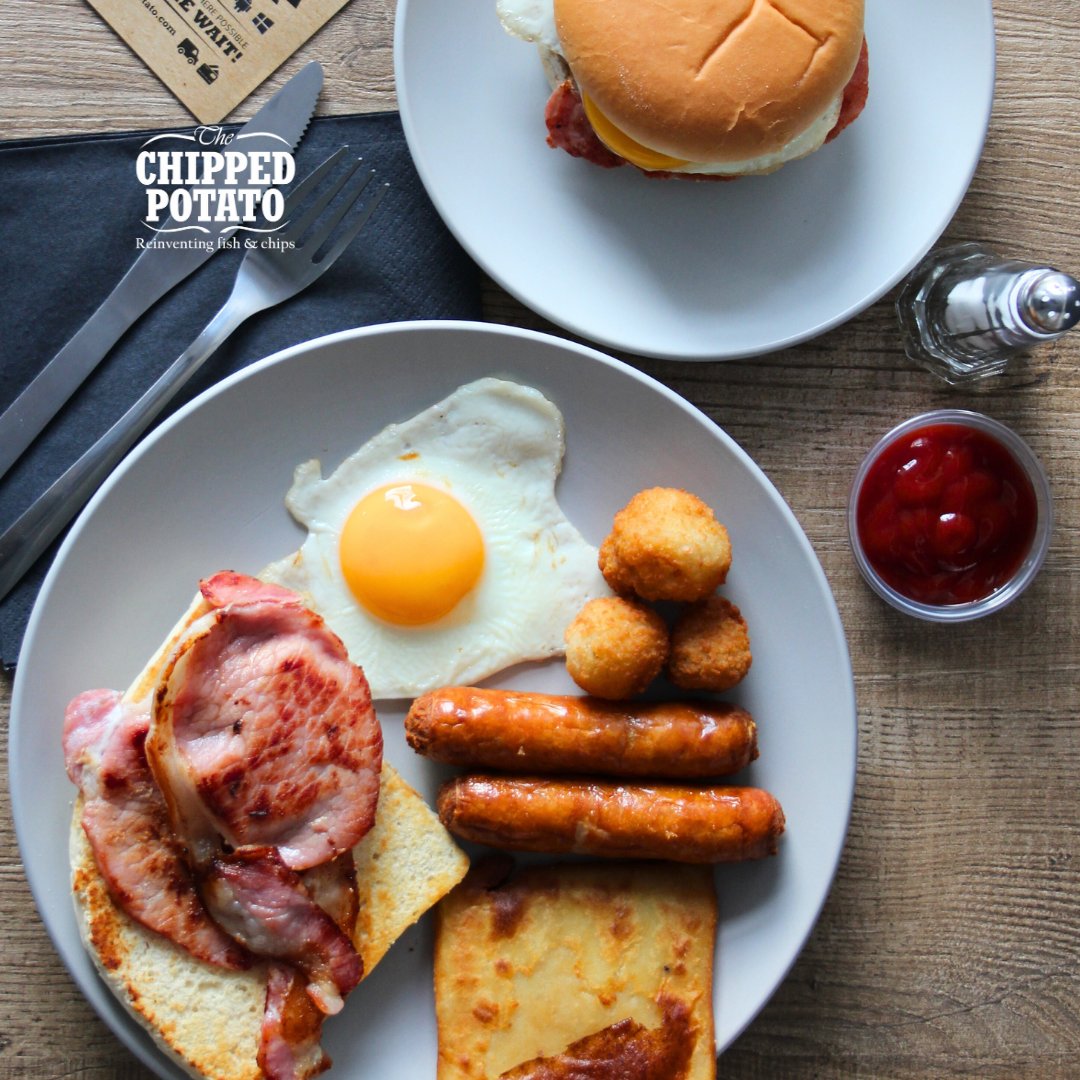 Who doesn’t love a breakfast butty?!
We have all your breakfast sorted, from sodas and baps, to full fry’s, what more could you want!
Call the shop or place your order online, to get your first meal of the day done right, at the Chipped Potato.📷
#breakfast #chippy #yum #nifood