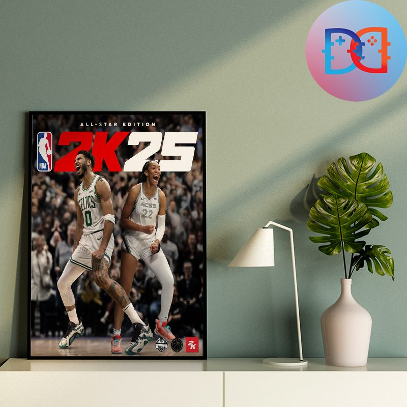 dandutee's tweet photo. Tatum and Wilson on NBA 2K25’s All-Star Edition Fan Gifts Home Decor Poster Canvas
>>> https://t.co/72bPfdVrZk
#NBA2K25 https://t.co/yzCW8iWPne