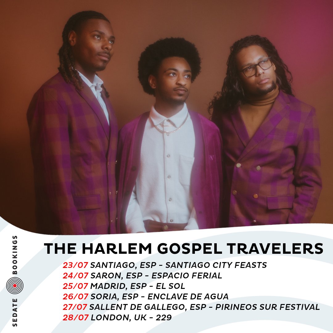 Spanish shows and a London appearance coming up for Harlem Gospel Travelers: tinyurl.com/HGT07-2024

#harlemgospeltravelers
#justgetmetotheshow