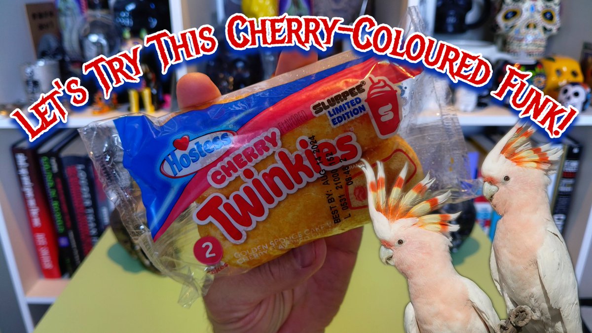 ChrisShadowens's tweet photo. On today's show we slurp up some cherry-flavored Twinkies. #IsItAnyGood #Twinkies #Slurpee https://t.co/9kEP0WphDu https://t.co/xFC7BMrLWQ