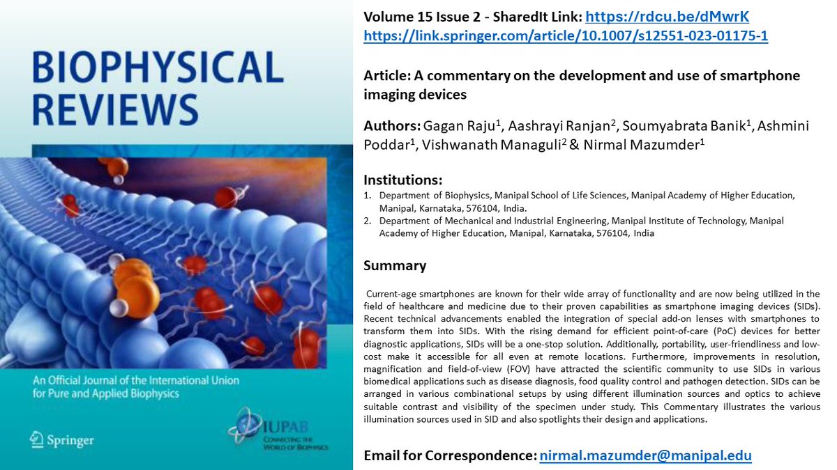 Article 4
Volume 16 Issue 2 - SharedIt Link: rdcu.be/dMwrK
link.springer.com/article/10.100…
YouTube: youtu.be/NvL_DVfqCu8
IUPAB: iupab.org