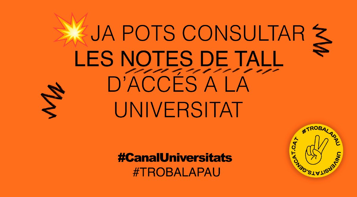 Canal Universitats tweet media