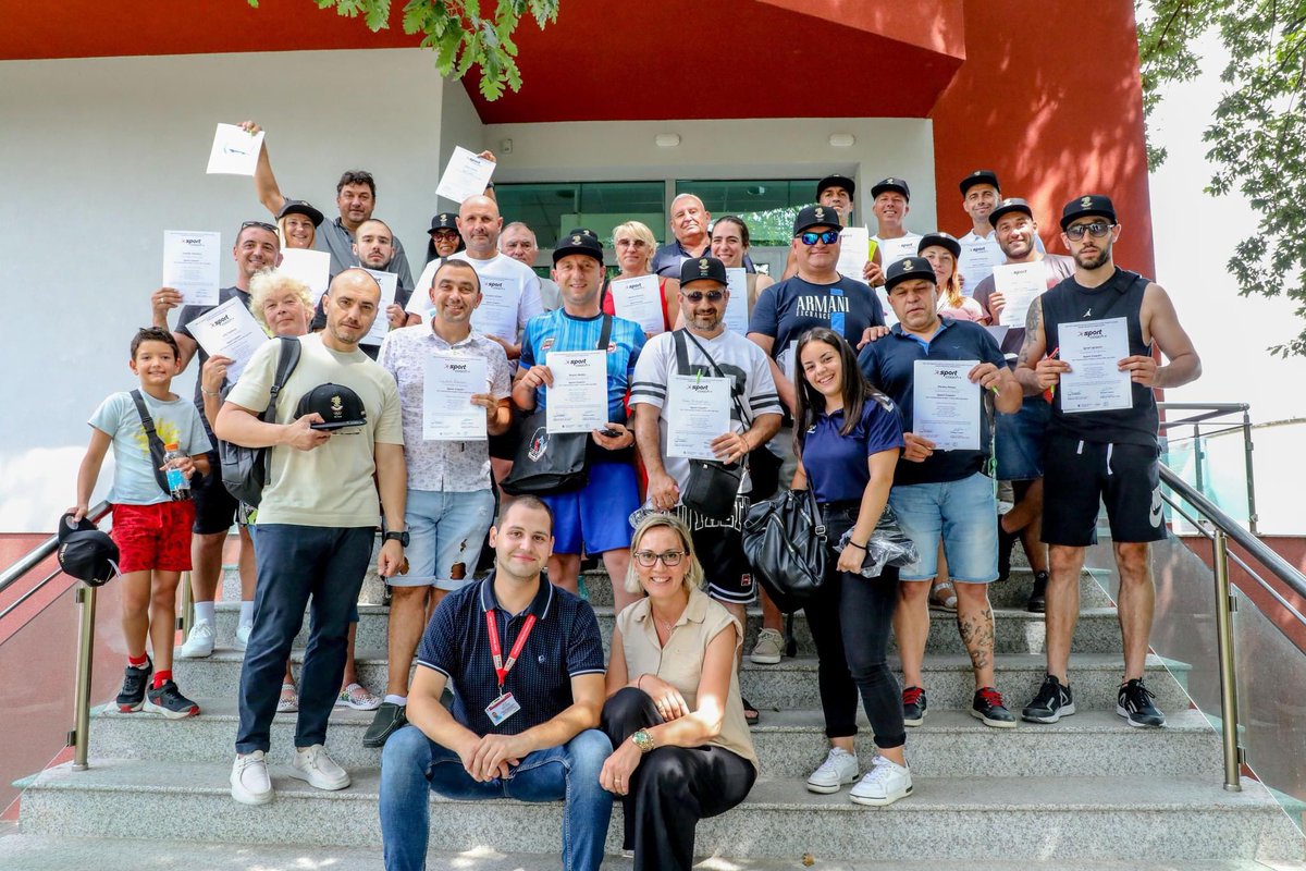 YouthRedCrossBG's tweet photo. We continue with the trainings on project “Sport Coach +” with our colleagues from @IFRC_PS_Centre and Bulgarian Olympic team in @VarnaFreeUni. 🏅

@BGRedCross https://t.co/FYFDpZtEEY