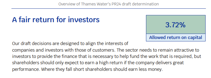 I mean I'd probably just buy Gilts instead, nobody shouts at you