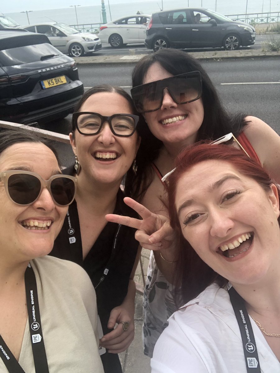 Hey, games pals! 

We’ve been in stealth mode here on Twitter for a while - but we’ve been super busy behind the scenes working on some ✨seriously✨ exciting projects that we absolutely can’t wait to share! 👀

Looking forward to catching up with you lovely folks at #develop!