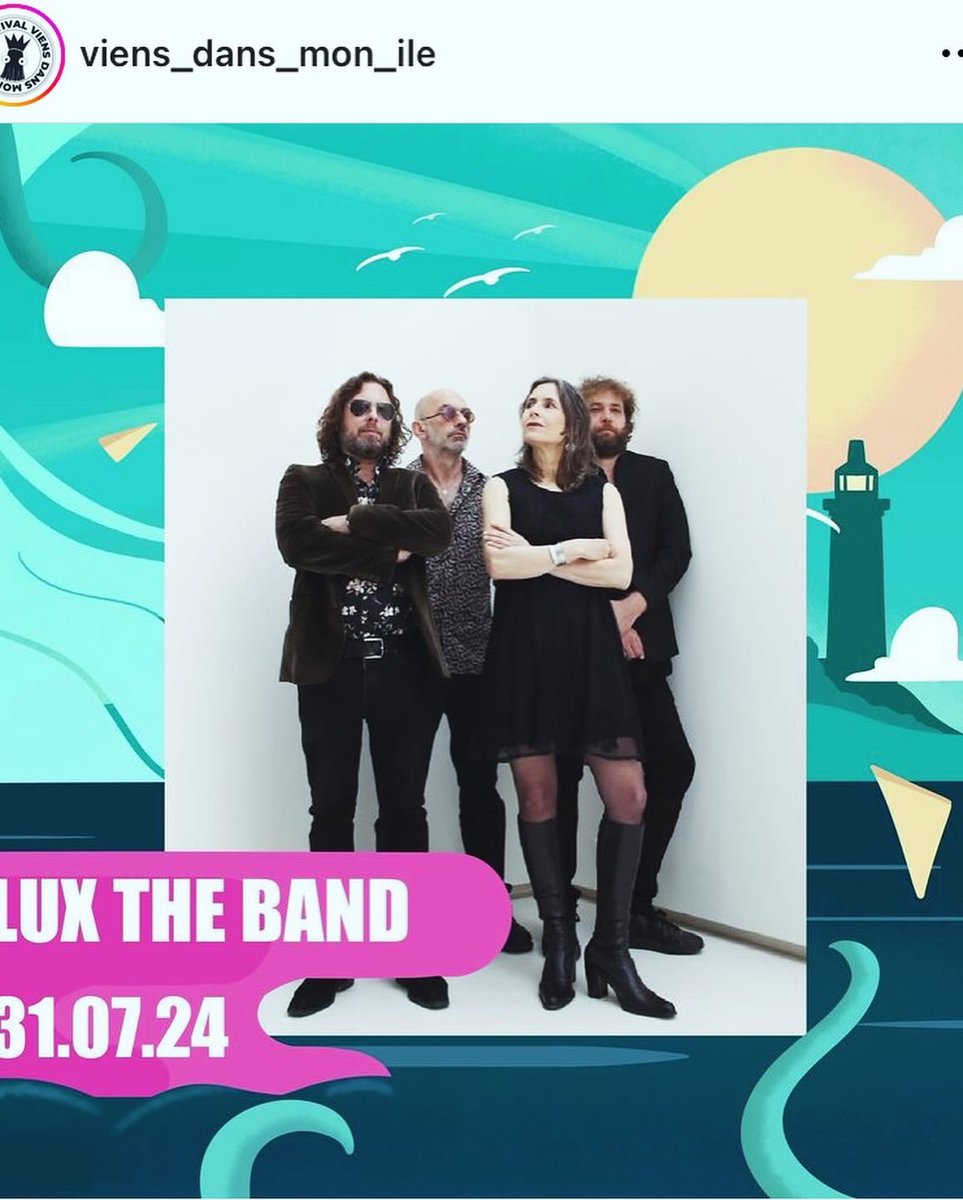 Hell yeah! We are ready to rock at the festival #viensdansmonile on 31 July! #musicfestival #rockconcert #velvetrock