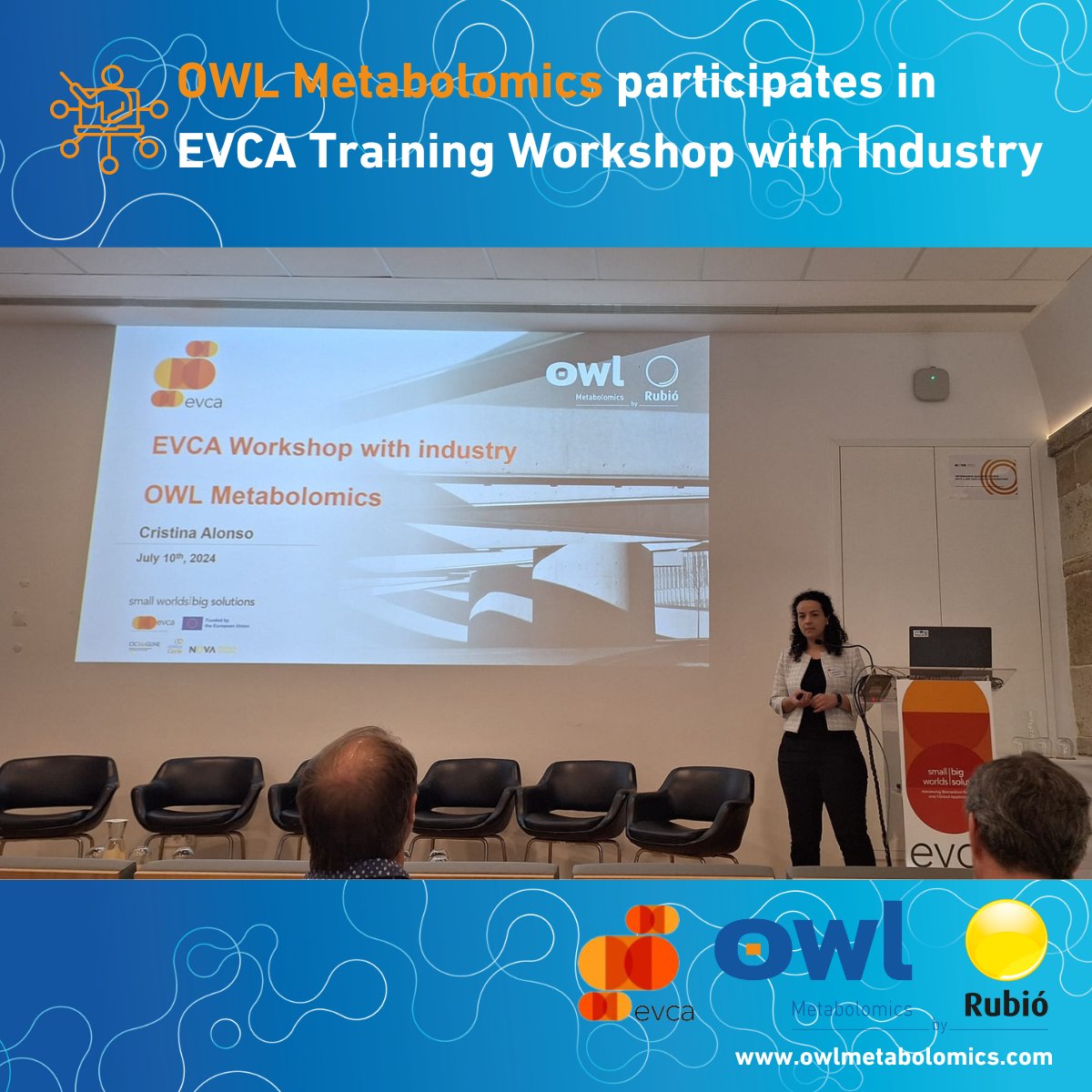Rubió Metabolomics (@rubioomics) on Twitter photo Congrats to <a href="/EVCA_Twinning/">EVCA Twinning Project</a> for the “Workshop with industry” held in Lisbon this week.
#OWLteam contributes our experience and industry-driven point of view, supporting a new generation of translationally minded scientists!
#EVCATwinning #HorizonEU #Metabolomics #OWLMetabolomics Congrats to <a href="/EVCA_Twinning/">EVCA Twinning Project</a> for the “Workshop with industry” held in Lisbon this week.
#OWLteam contributes our experience and industry-driven point of view, supporting a new generation of translationally minded scientists!
#EVCATwinning #HorizonEU #Metabolomics #OWLMetabolomics