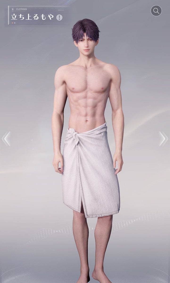 👩🏻「恋と深空ってどんなゲームですか？」 👼🏻「バスタオルが普段着