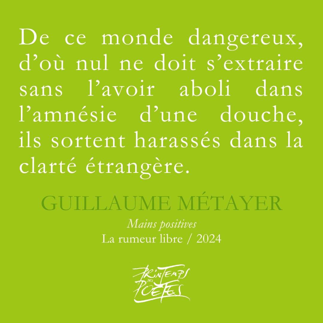 « Piscine »

La rumeur libre éditions

Guillaume Métayer 

#guillaumemetayer #mainspositives #larumeurlibre #printempsdespoetes