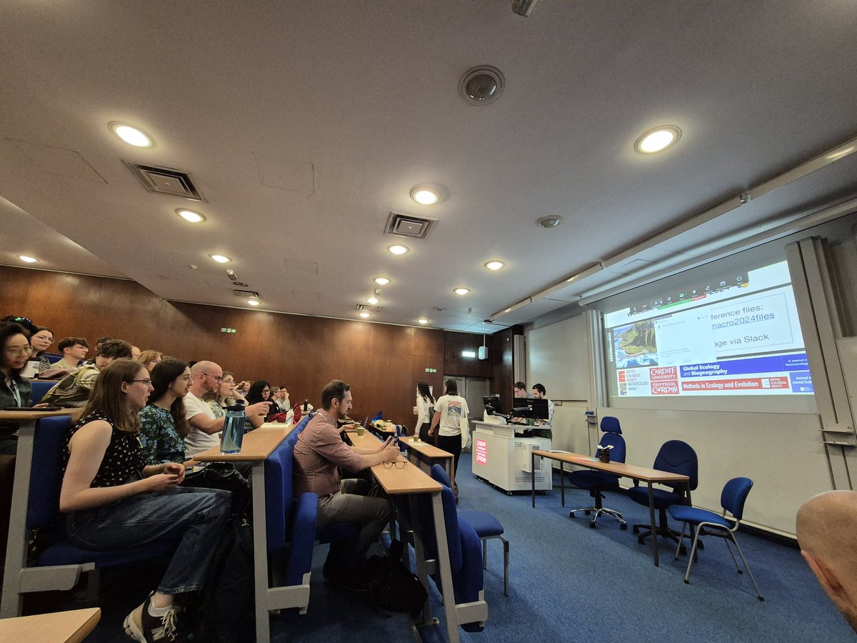 BES MACRO 2024 is starting,  excited to be here!
<a href="/BESMacroecol/">BES Macroecology</a>