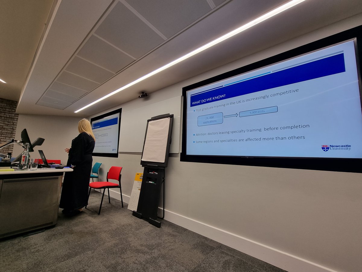 tasme_uk's tweet photo. Sorry to see you go - exploring why doctors leave training 

@gillespie_hj 
@NewcastleMedSch 

#asme2024
#specialtytraining
#juniordoctor https://t.co/E7Ges3XVPs
