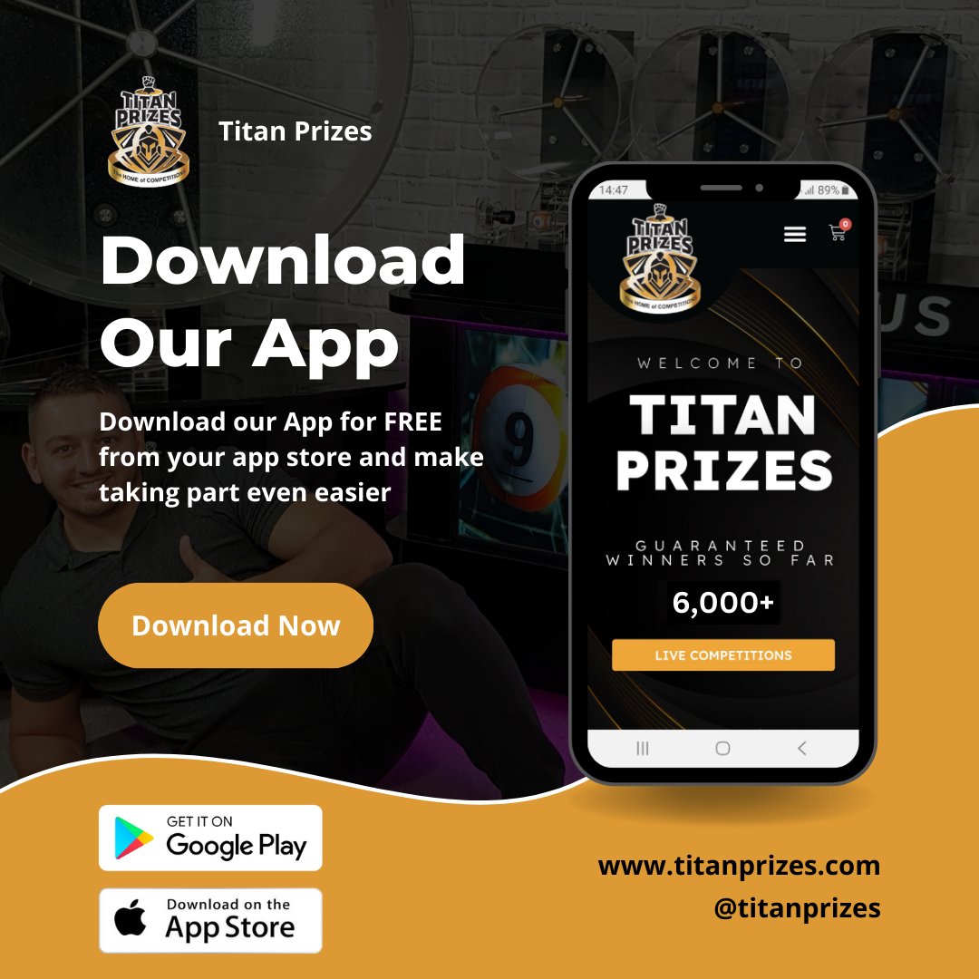 Titan Prizes tweet media