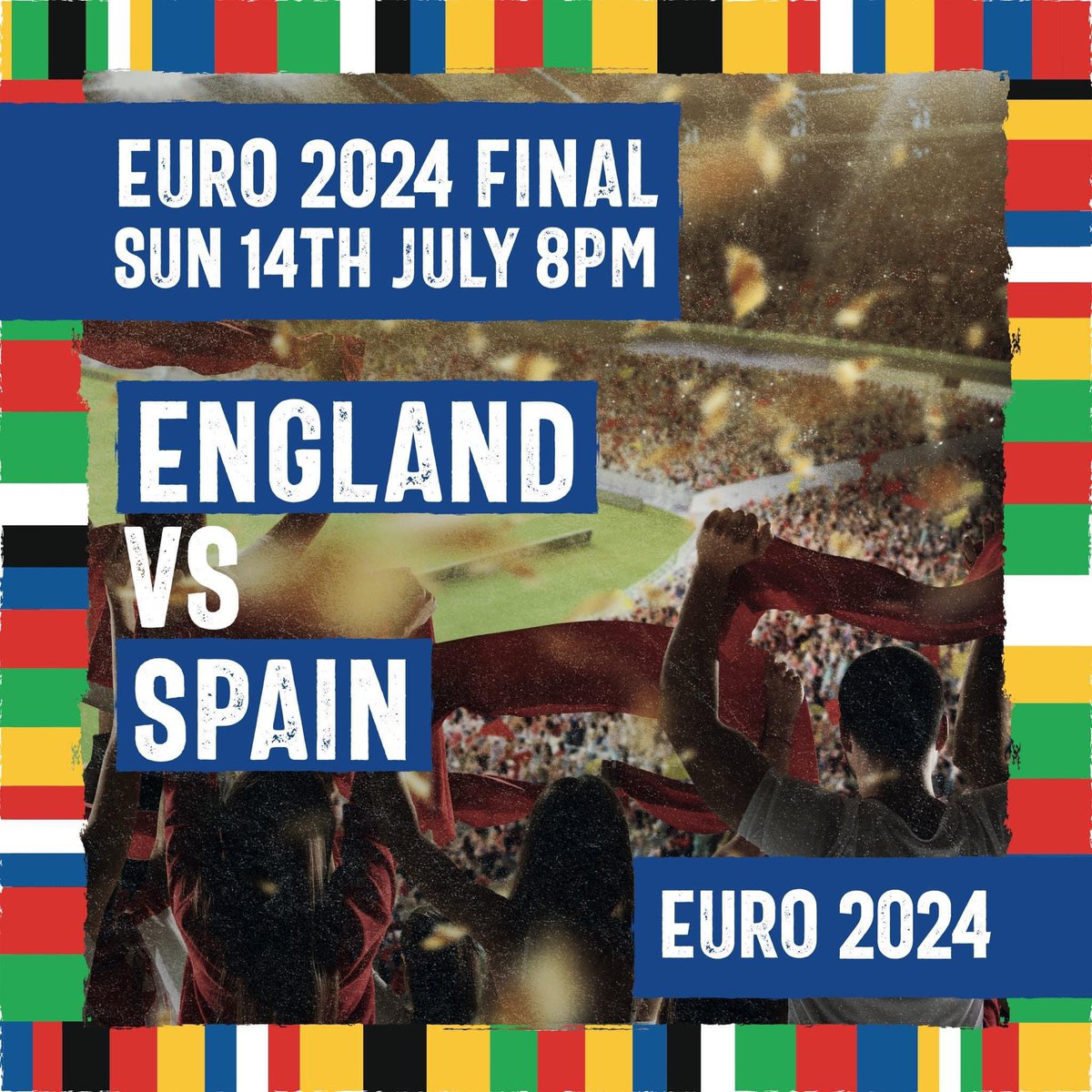 Cleveland_Arms's tweet photo. Wow what a night!
Who wants to see more on Sunday?

England v Spain is live at 8pm on Sunday night.

Join us and watch it live. It’s the ONLY place to be. 

Tickets £5 including first drink free. 
#EURO2024 https://t.co/TZCGHxvzkC