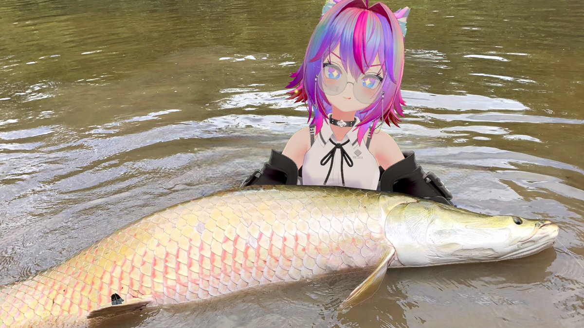 世界中に釣りに行きたいがために仕事をやめたVTuber！ 絶対にここまで 