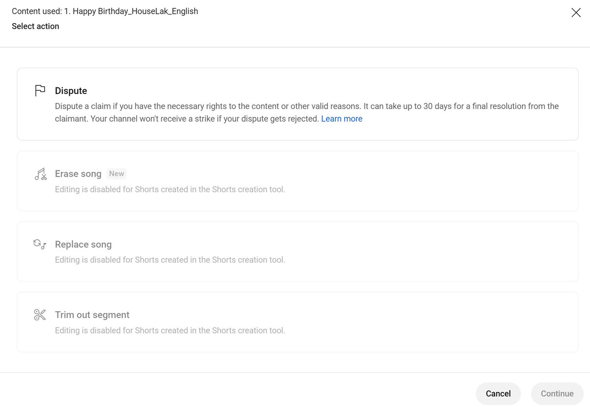 Frutti_Kids's tweet photo. Hello dear @YouTube more than one of my shorts are unlisted and will be deleted in 30 days by YouTube as song is deleted by his owner and I can not change song. It could be so great if creators on YouTube could change song for shorts or edit. Thanks:) https://t.co/WWohjsWNXM