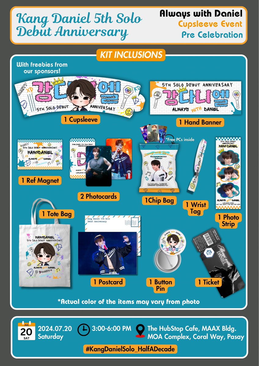 Due to Danity’s demand, we’re going to open 4 more slots for KIT only!

Hurry and grab that KIT for only ₱350 with FREE SHIPPING!

Offline
🔗bit.ly/kdphofflineform
KIT Only
🔗bit.ly/kdphcsekitonly

<a href="/kd_officialx/">강다니엘(KANGDANIEL)</a>
#KangDanielSolo_HalfADecade
#KDPH_AlwaysWithDaniel