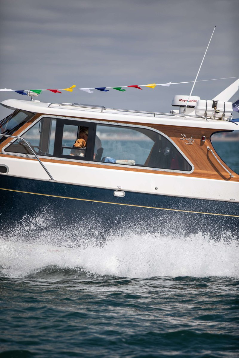 Cockwells's tweet photo. Every day is a paw-fect day when you are on a Duchy 35!

Image featuring the handsome pup, Rusty.

#DuchyDog #Cockwells #DuchyMotorLaunches #Duchy35 #MotorBoat #LuxuryLifestyle #BritishMade https://t.co/BTOdJUqRih
