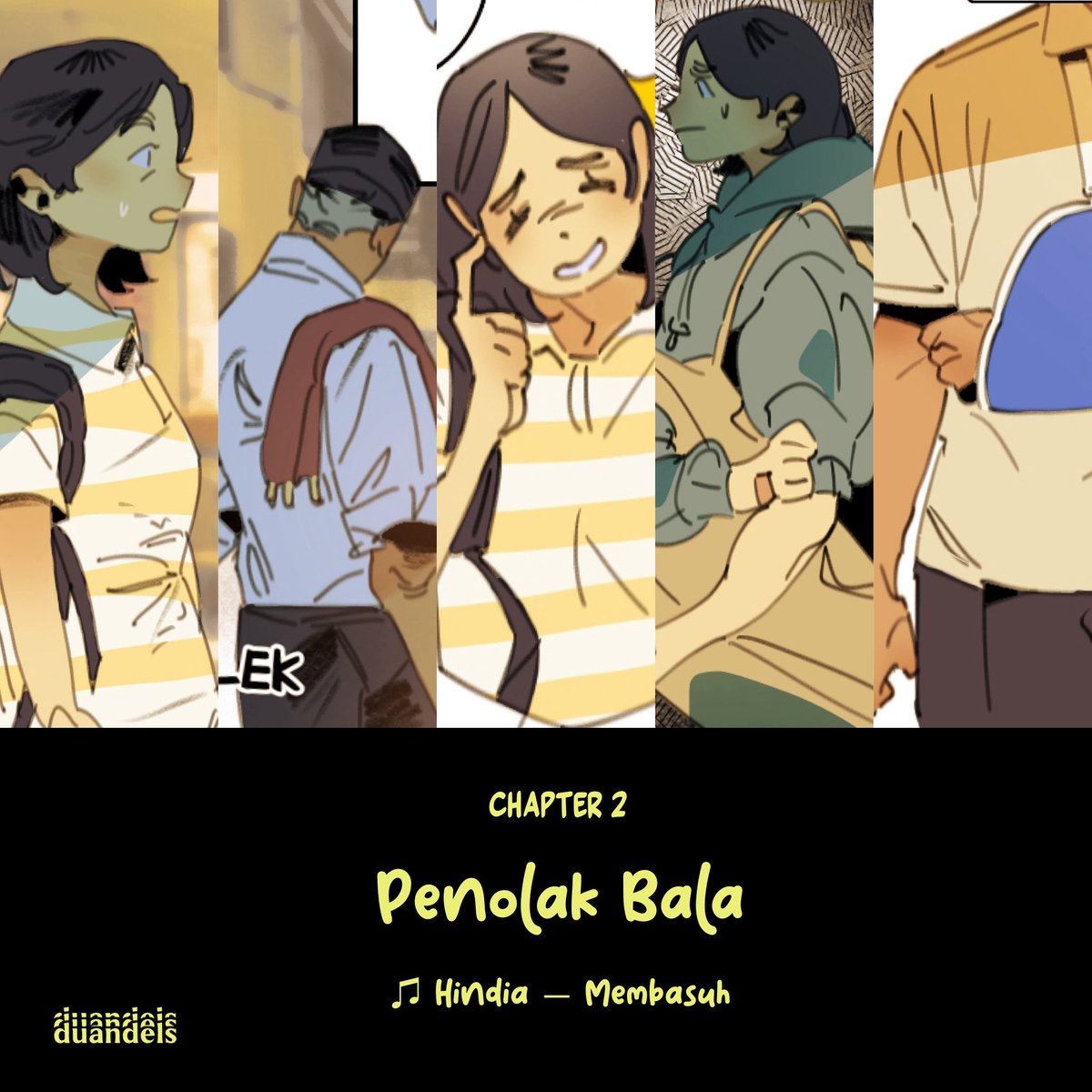 kartuuuno's tweet photo. Penolak Bala β Chapter 2 is Out π€
Dipersilahkan mendengarkan lagu untuk menambah pengalaman membaca komik yang lebih menyenangkan.
#indonesia #penolakbala #komik #comic #romance #agegap #koomik https://t.co/B8zpRaT9AB
