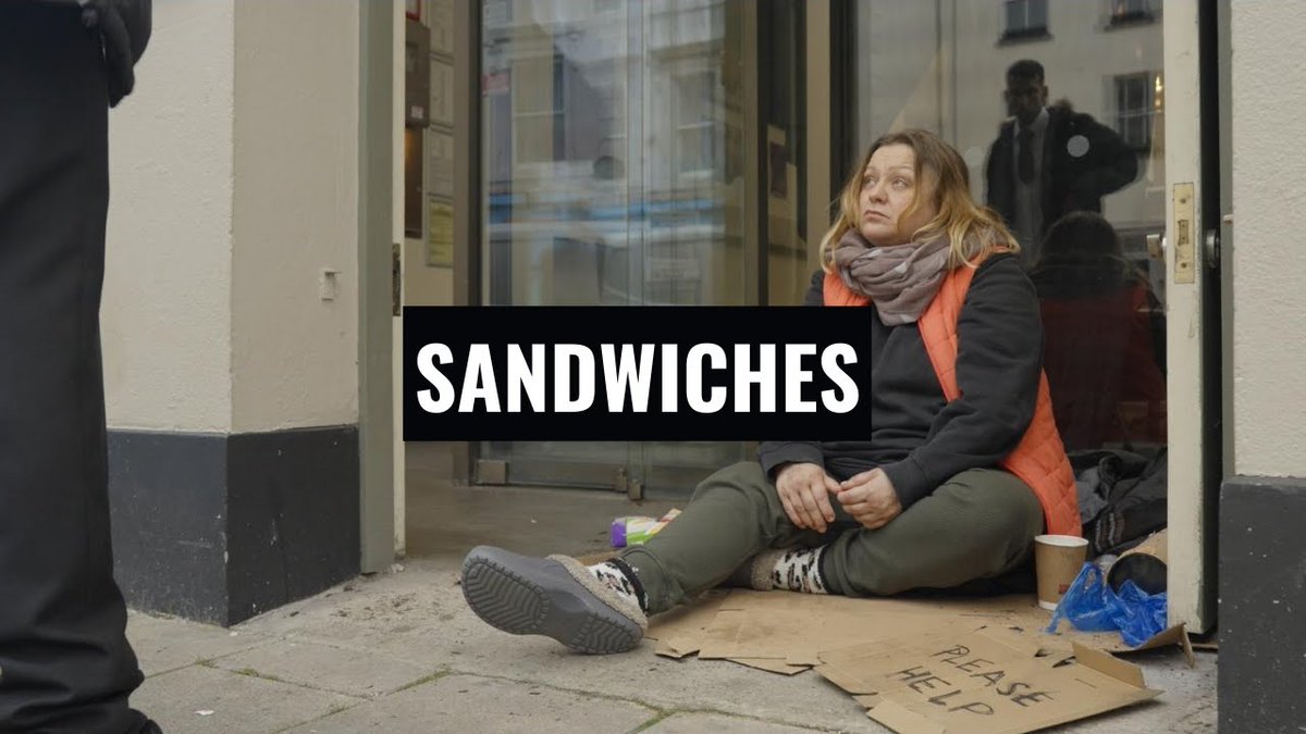 Cardboard Citizens (@cardboardcitz) on Twitter photo Introducing - Sandwiches – a story about street sleeping by writer, anthropologist and disability rights activist, <a href="/NaomiWesterman/">Naomi Westerman</a>, performed by Cardboard Citizens Member Oriana White.
Watch "Sandwiches" here now:
youtube.com/watch?v=Ey6lv2… Introducing - Sandwiches – a story about street sleeping by writer, anthropologist and disability rights activist, <a href="/NaomiWesterman/">Naomi Westerman</a>, performed by Cardboard Citizens Member Oriana White.
Watch "Sandwiches" here now:
youtube.com/watch?v=Ey6lv2…