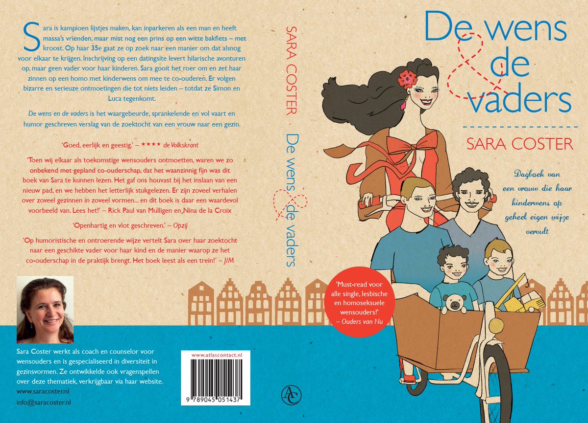 Mijn boek 'De wens en de Vaders' wordt opnieuw uitgegeven! 
Eind juli komt de vijfde druk, met als extra's een voorwoord en een nawoord. Het is dan weer beschikbaar via de boekhandels en als e-book. Het voorwoord bestaat uit quotes van experts, lezers en media over dit boek.