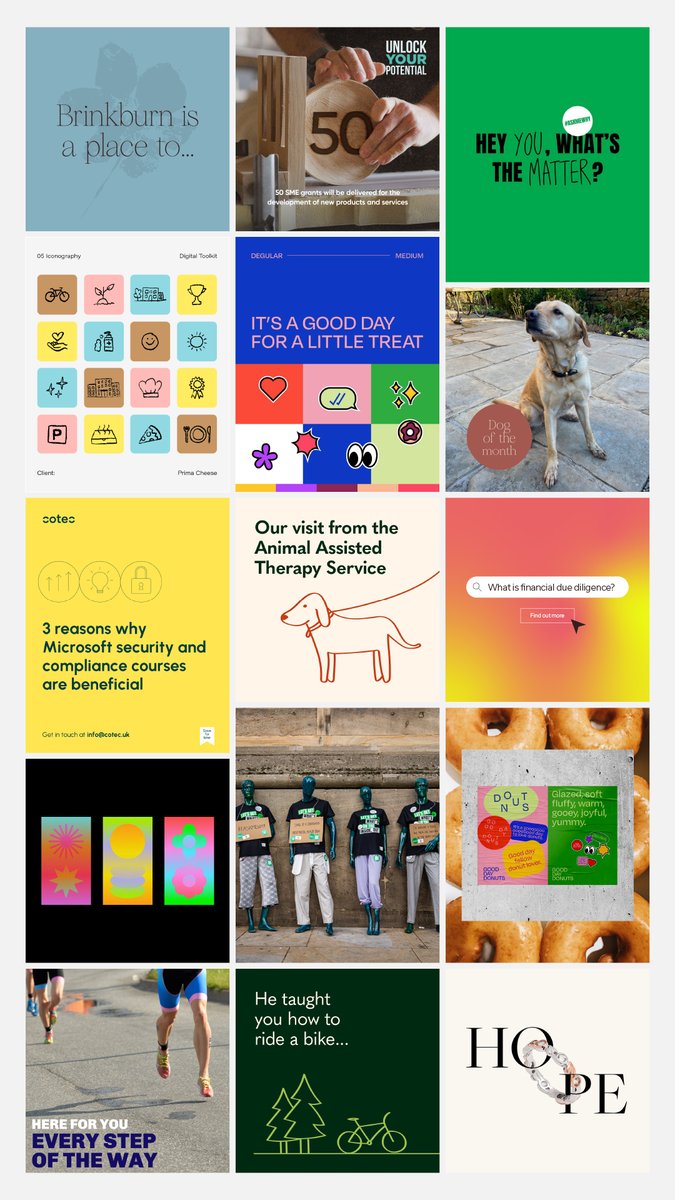 From charities and jewellers to care homes and more, we're experts in creating, designing, and managing your social media presence to ensure it stands out. Contact us today - wesayhowhigh.com/get-in-touch

#marketing #socialmediastrategist #graphicdesigninspiration