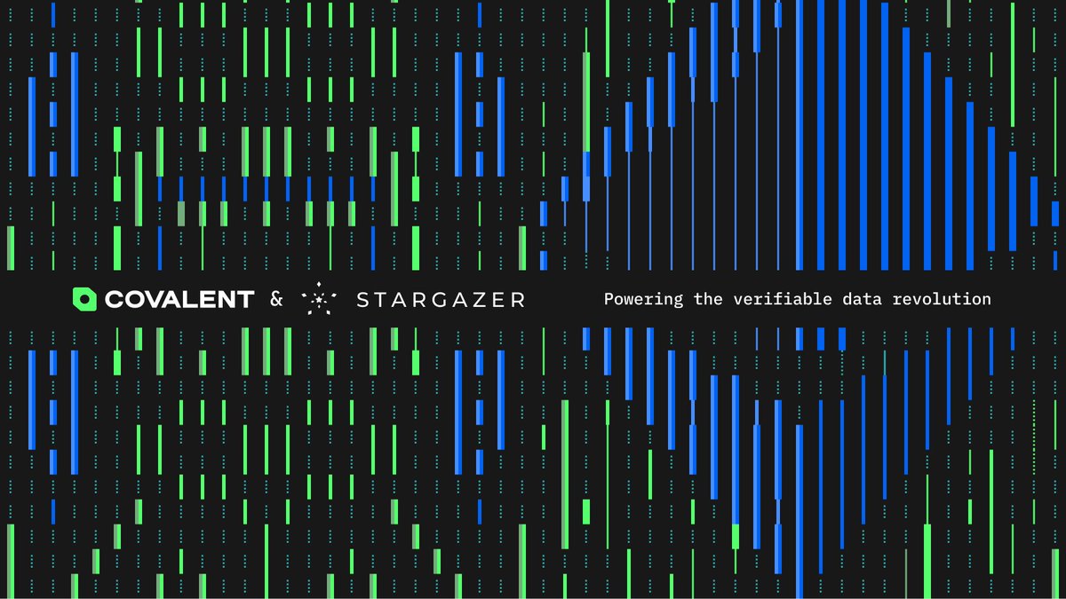Powering the verifiable data revolution!

AI tools produce an avalanche of synthetic data, showing that the internet will transform, with a future based on verifiable data. <a href="/Covalent_HQ/">Covalent</a> provides verifiable data availability infrastructure, and Stargazer structures verifiable data