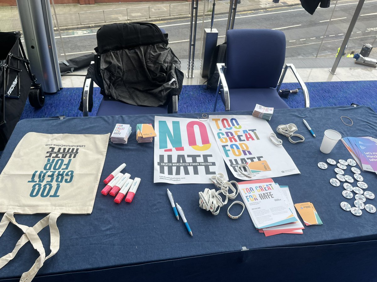ElleJJM's tweet image. Stalls are set up for today’s MSP Children of Manchester Safeguarding Conference. 

Looking forward to speaking to young people about children’s rights &amp;amp; linking up with other services speaking 

#childfriendlycitymcr #Article12 @_SkillsForLife_ @ManCityCouncil @DCSManchester
