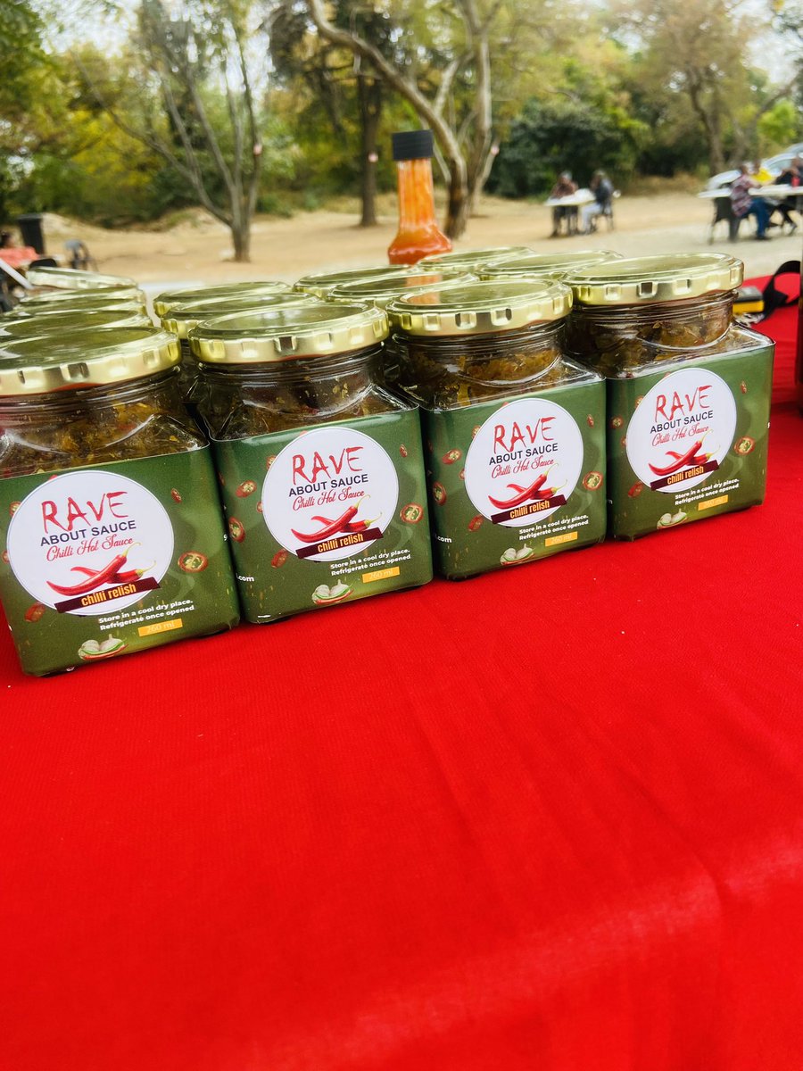 prudence_malok's tweet photo. Let me tantalise your tastebuds with my chilli sauce and relish 125ml R40 relish R60 based in Midrand and courier nationwide #Handcrafted #chilli https://t.co/SccRJ1E1B2