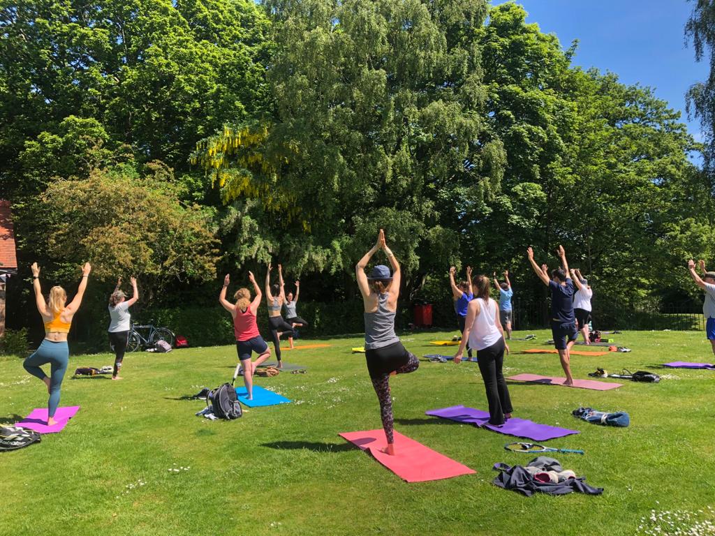 Yoga will be on this Saturday <a href="/MerseyBowmen/">Mersey Bowmen LTC</a> in Sefton Park!
1-2pm on the lawn. 🧘‍♀️🧘‍♂️
Open to all - the public &amp; club members.
Suitable for beginners &amp; those with more experience.
Come &amp; join us for a lovely stretch in the sunshine &amp; fresh air! ☀️
Info here: rosannagordon.com/yoga-classes/g…
