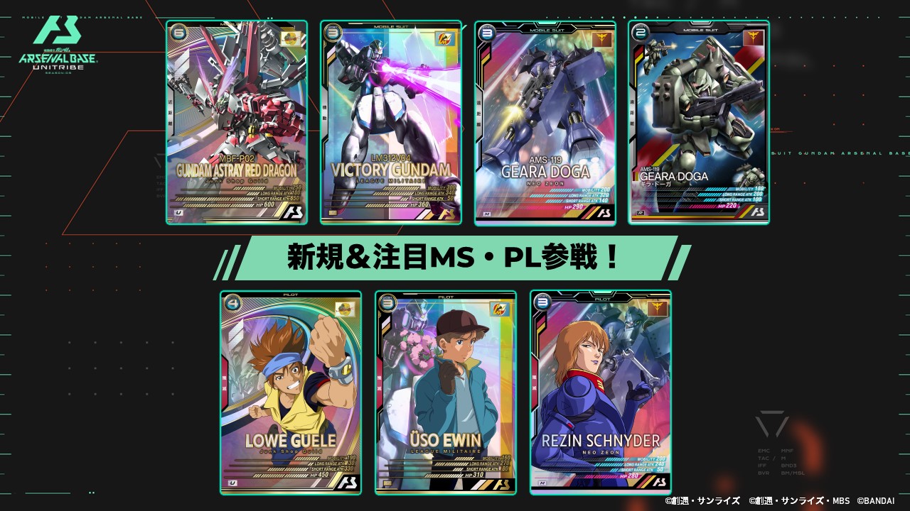 公式】機動戦士ガンダム アーセナルベース on X: 