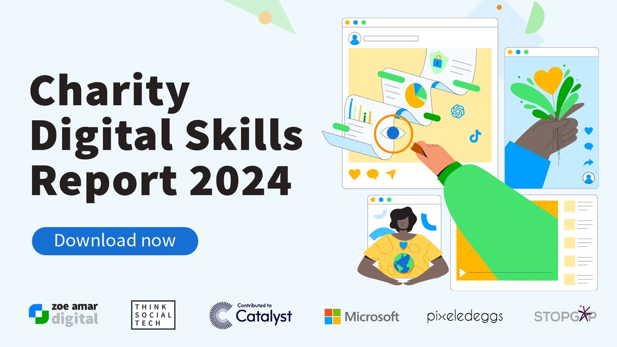 Excited to say that the 2024 @<a href="/CharityDSReport/">Charity Digital Skills Report</a> is now live! This year we’re seeing some major changes affecting our sector’s digital development. #CharityDigiReport 1/10