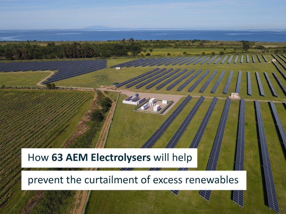 As a first in France, this island project will prevent the #curtailment and loss of excess renewable electricity by converting the surplus to #greenhydrogen

Learn more about the central role 63 #AEM Electrolysers will play in this project:

go.enapter.com/vlOrs