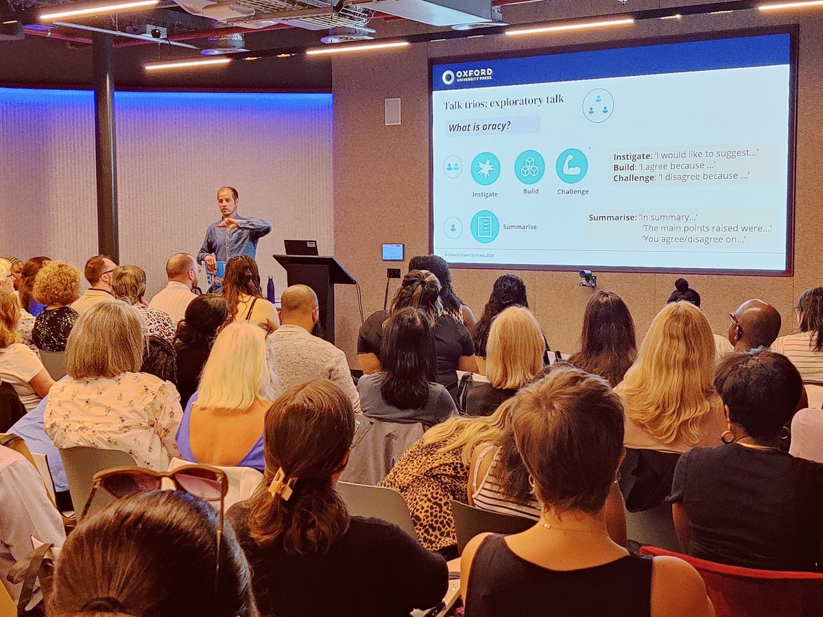 Hayley Rogers (@hayleyrogers80) on Twitter photo Fabulous to see a packed crowd of Maths teachers engaging on 'What is Oracy?' with <a href="/MrOxfordMaths/">Will Power</a> at #ConnectingTheDots24 <a href="/LSE_MathsHub/">London South East+ Maths Hub</a> so important in the classroom.
PS - what's the collective noun for maths teachers? A numicon? A quantum?
<a href="/OUPPrimary/">Oxford Primary</a> <a href="/OUPSecondary/">Oxford Secondary</a> Fabulous to see a packed crowd of Maths teachers engaging on 'What is Oracy?' with <a href="/MrOxfordMaths/">Will Power</a> at #ConnectingTheDots24 <a href="/LSE_MathsHub/">London South East+ Maths Hub</a> so important in the classroom.
PS - what's the collective noun for maths teachers? A numicon? A quantum?
<a href="/OUPPrimary/">Oxford Primary</a> <a href="/OUPSecondary/">Oxford Secondary</a>