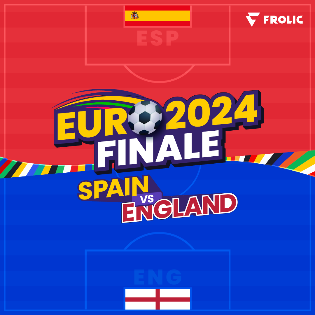froliclive's tweet photo. The Battle for European Supremacy! 

⚽ Don't miss the EURO 2024 finale! 🇪🇸🇬🇧 
#EURO2024 #Finale #SpainVsEngland

@EURO2024 #euro2024 #EUROS2024 #FootballFans  #footballmemories #sports #SportsPicks #footballmatch https://t.co/kTyMjjD56a