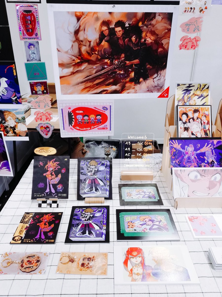 I'm at Japan Expo Paris! Come find me at booth L128! 😊💕