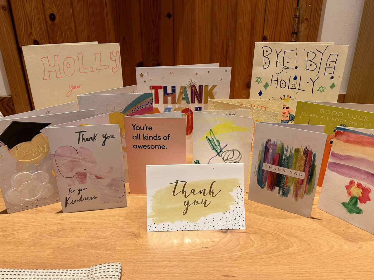 HollyFJenkins's tweet photo. I loved teaching my ballet classes! Watching their first steps in baby ballet, to flourishing into the gorgeous ballerinas they are now! They bought me so much joy &amp; I will miss them dearly! Thank you for my cards &amp; goodies, I will treasure them forever💫An Emotional Miss Holly x https://t.co/LL33tsU37t