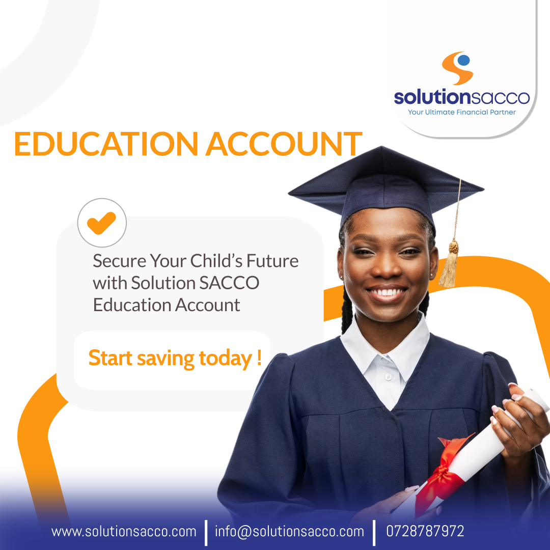 Sol_Sacco's tweet photo. Whether you’re saving for your education or your child’s future, Solution SACCO’s Education Account has you covered.
Our tailored savings plans and competitive interest rates ensure you can achieve your educational goals without financial stress.
#solutionsacco https://t.co/x7mX1VBayu