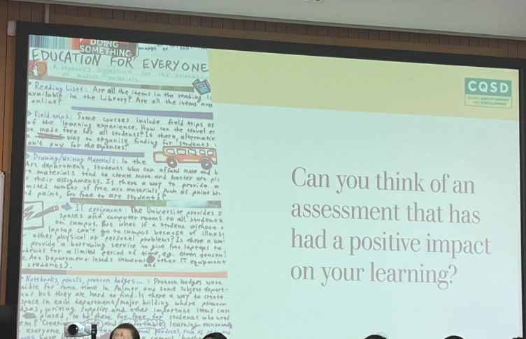 laurenmccann73's tweet photo. Super helpful to hear from #Students in a #StudentSpotlight about an #Assessment that has had a positive impact on their #Learning #TLConference @UniRdg_CQSD #UniRdgTEL https://t.co/DLpalHxXJz