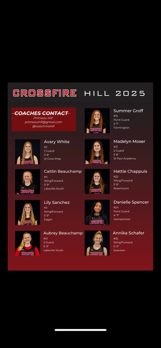 Primeau Hill (@coachmohill) on Twitter photo One last run for these girls in St. Louis, Missouri! Been an amazing ride and now itโs time to finish it out! God is good, all the time! <a href="/CrossfireGHoops/">Crossfire Girls Hoops MN AAU</a> One last run for these girls in St. Louis, Missouri! Been an amazing ride and now itโs time to finish it out! God is good, all the time! <a href="/CrossfireGHoops/">Crossfire Girls Hoops MN AAU</a>