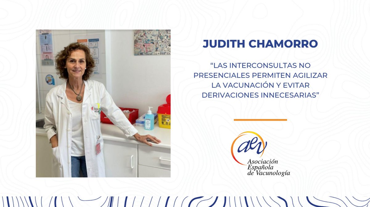 👉En la entrevista de julio, <a href="/chamorro_judith/">Judith Chamorro</a>, jefa del Servicio de Medicina Preventiva del Hospital Universitario de Navarra, nos cuenta los detalles del proyecto que ganó en los #AEVAwards en la categoría 'Buenas prácticas en Atención Hospitalaria'

i.mtr.cool/pevkjdthwp
