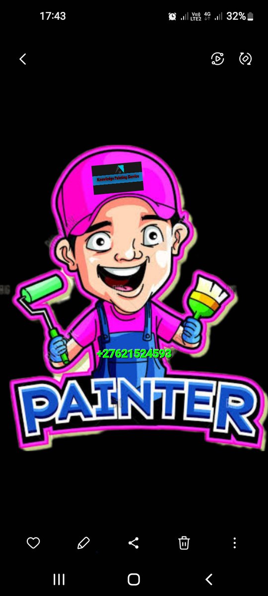 knowledge930849's tweet photo. @Naletsana_Sta Mr painter here 💫🙋‍♂️ https://t.co/uJ7dI2J18A