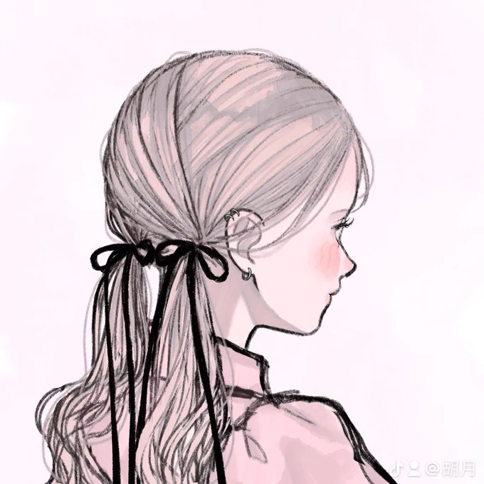 色んな女の子落書き バレエコアファッションかわいい
