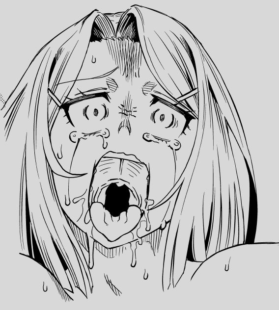 わたしはエロ漫画家のあべもりおか!
こっちは頑張って描いたけどボツにした絵。 