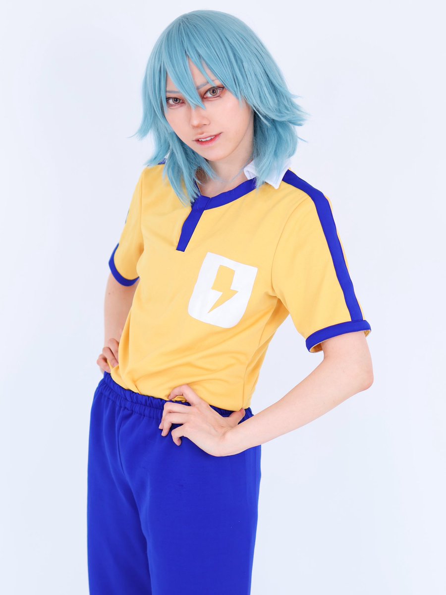 inarincos's tweet image. ⚠️Cosplay⚠️

⌒⌒⌒⌒⌒⌒⌒⌒⌒⌒⌒⌒⌒⌒⌒
　　イナズマイレブンGO⚡️
　　　　  狩屋マサキ

︶︶︶︶︶︶︶︶︶︶︶︶︶︶︶

実は白ホリでなくバックペーパー！
のんびり広々と綺麗に撮れました☺️

studio ： スタジオN様(@studioN2023 )
photo📸 ： ノイさん(@noi3332 )

 #studioN