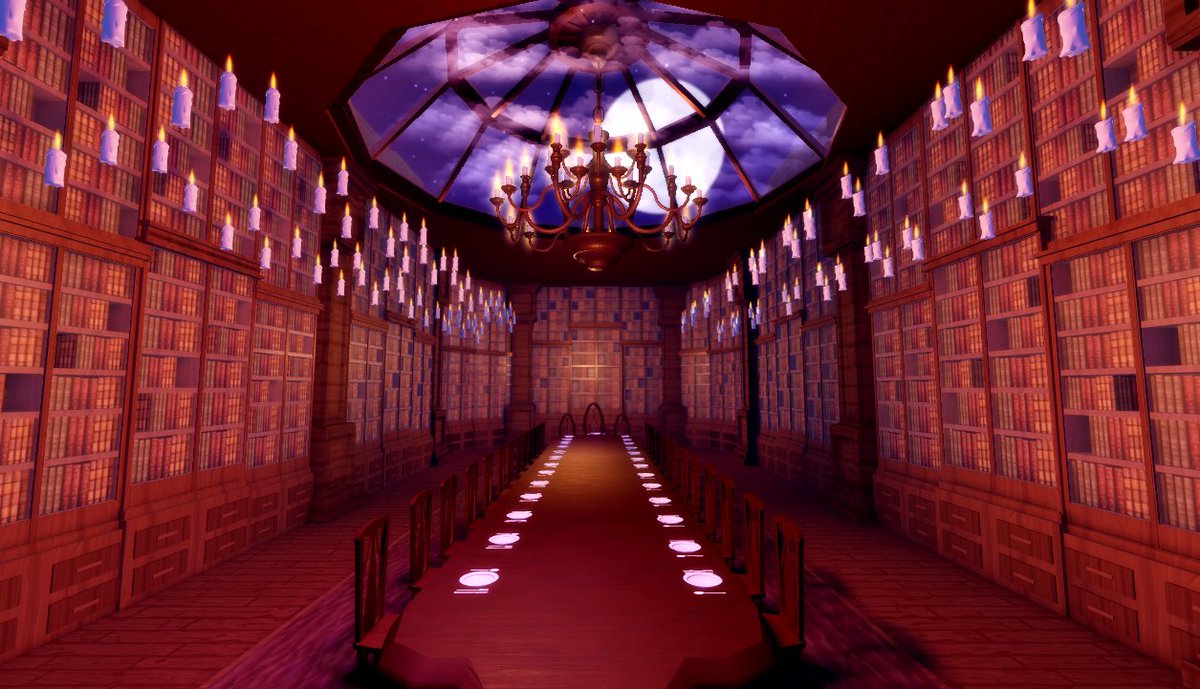 PlayTOAR's tweet photo. Dining Hall Rework Progress! 🕯️

#AlchemyHigh #Roblox https://t.co/URHcyin0QI