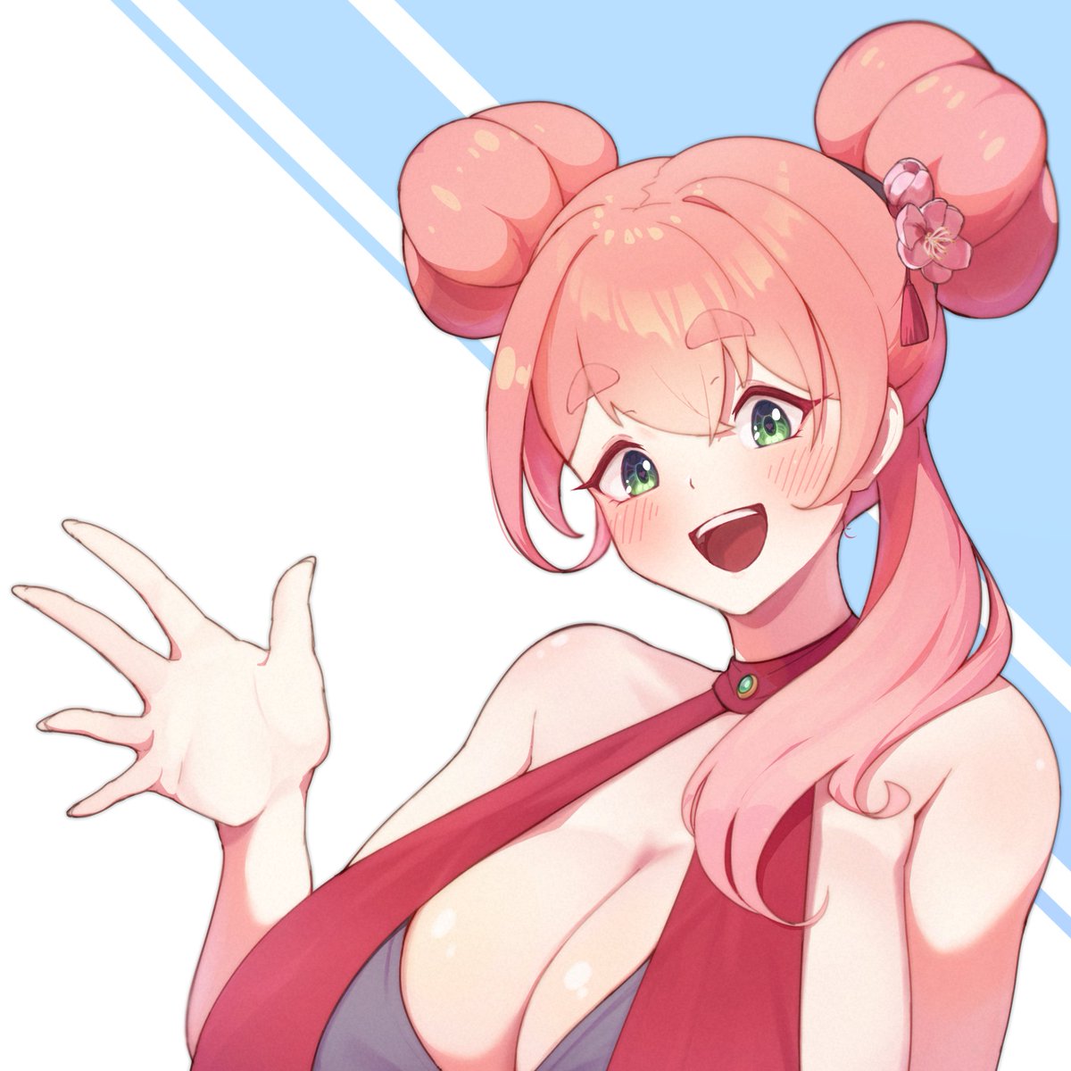 ハイライト変えたらグッと良くなった 眼の形とかと相性あるんかな 