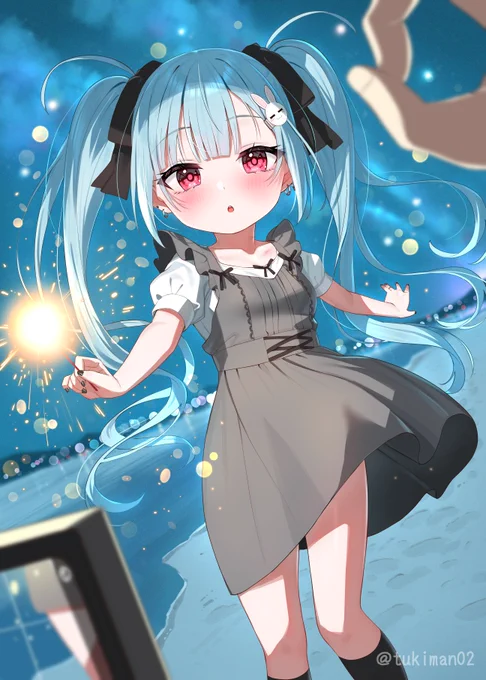 「綺麗に撮れた…?」 
