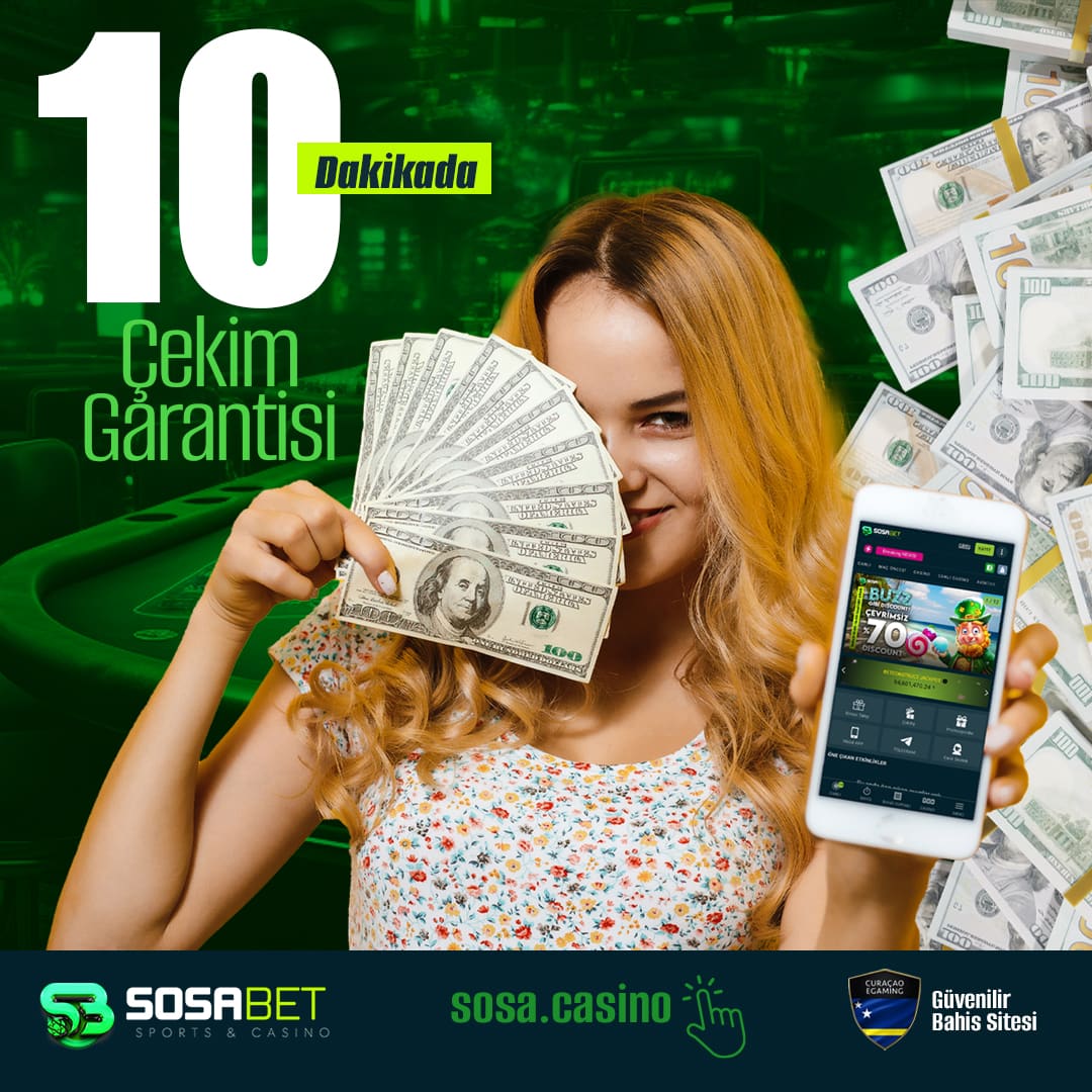 🤑 SOSABET'TEN 10 DAKİKADA ÇEKİM GARANTİSİ 💵🤑